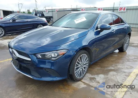 2022 Mercedes-Benz Cla 250 z USA, uszkodzony, nr VIN W1K5J4GBXNN310092